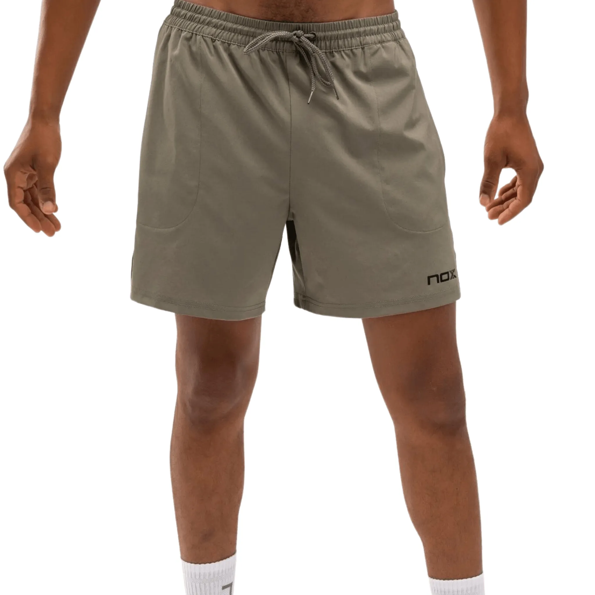 Nox Padel PRO Shorts: Olive Green