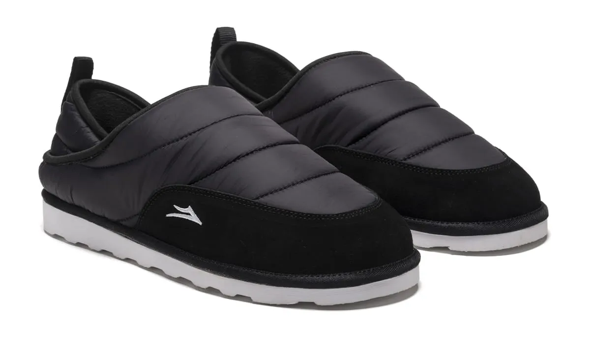 Owen Slipper - Black Polyester