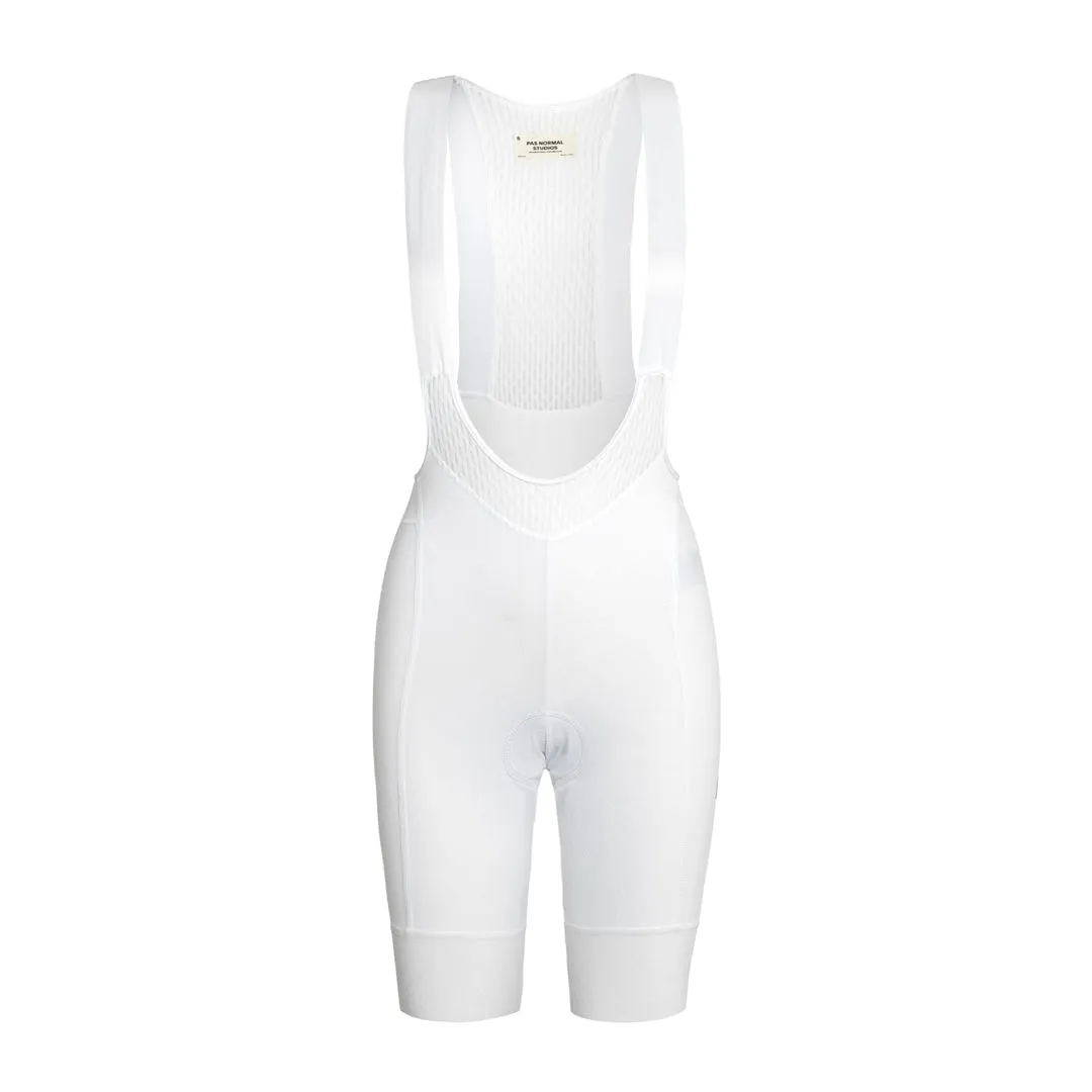 PAS NORMAL STUDIOS Mechanism Women Bib Shorts SS23 - White