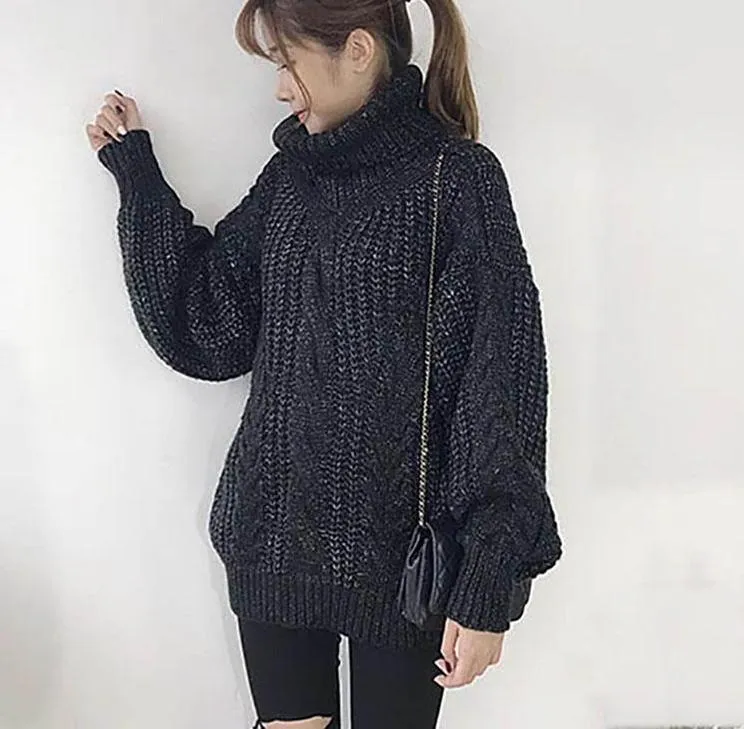 PENELOPE Thick Turtleneck Sweater