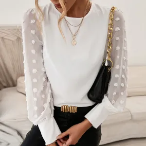 Polka Dot Long Sleeve top