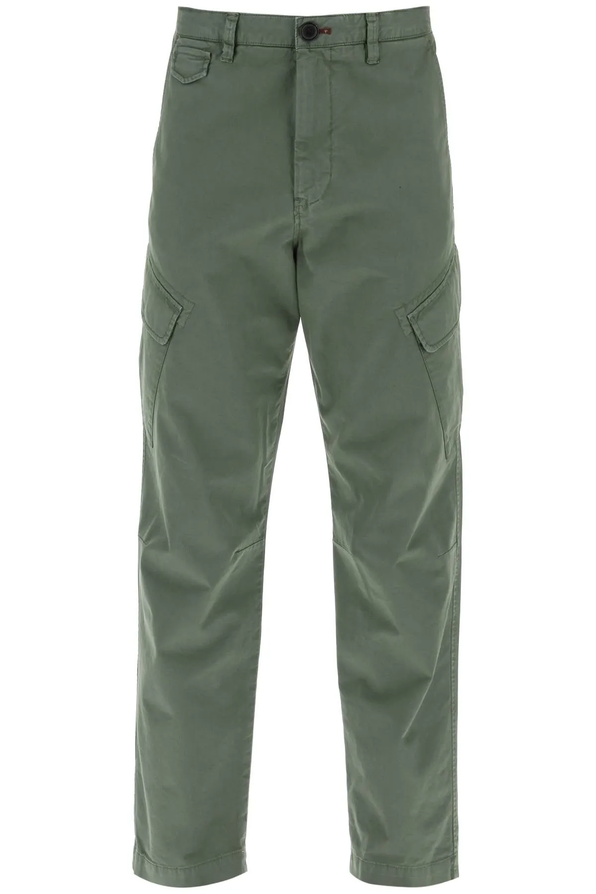 Ps Paul Smith Stretch Cotton Cargo Pants For Men/w