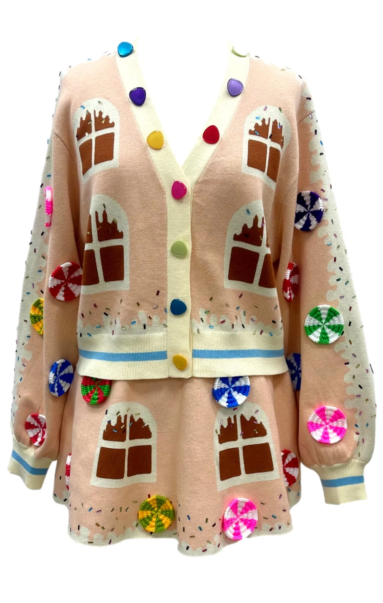 Queen Of Sparkles Entire Gingerbread House Skirt