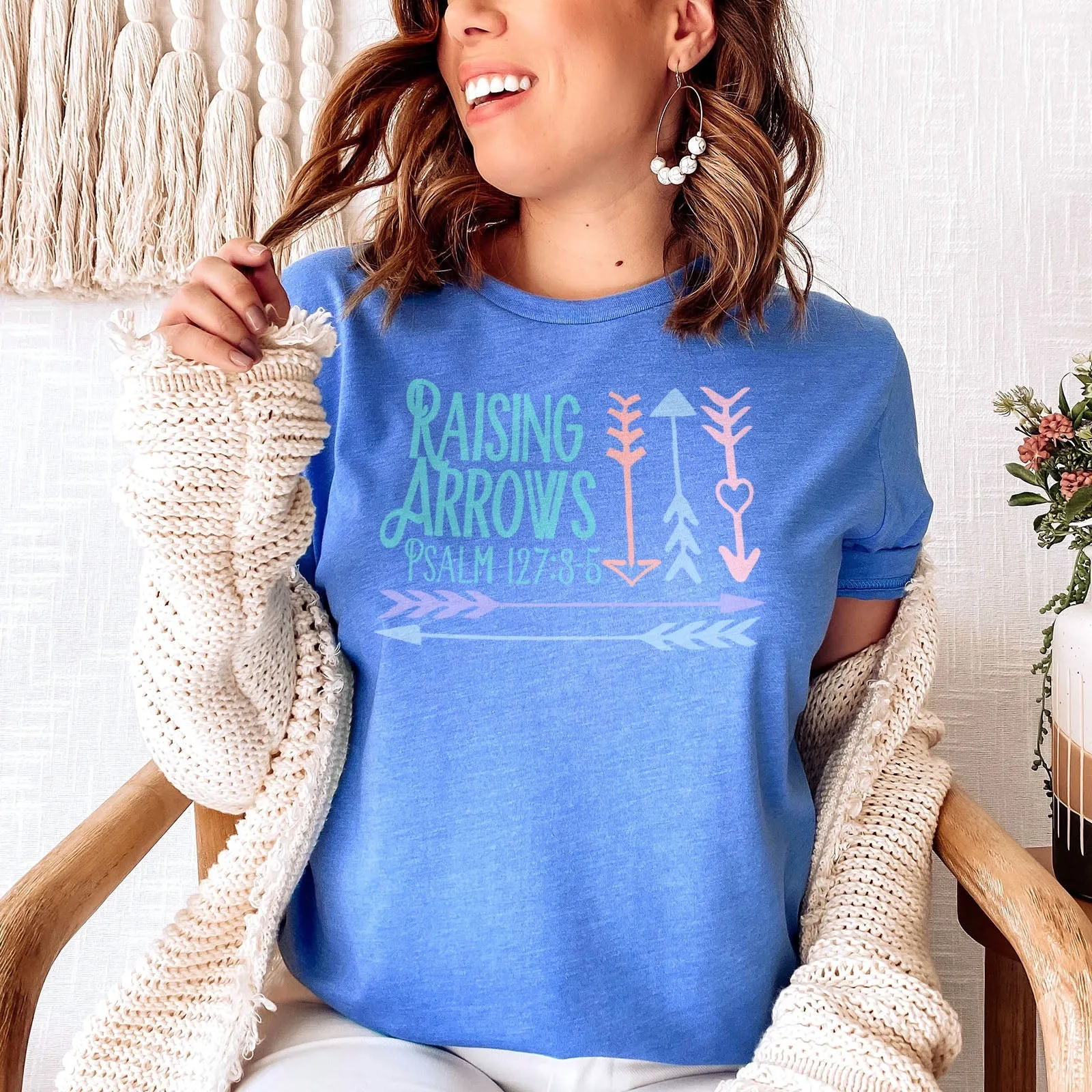 Raising Arrows Tee Shirts For Women - Christian Shirts for Women - Religious Tee Shirts