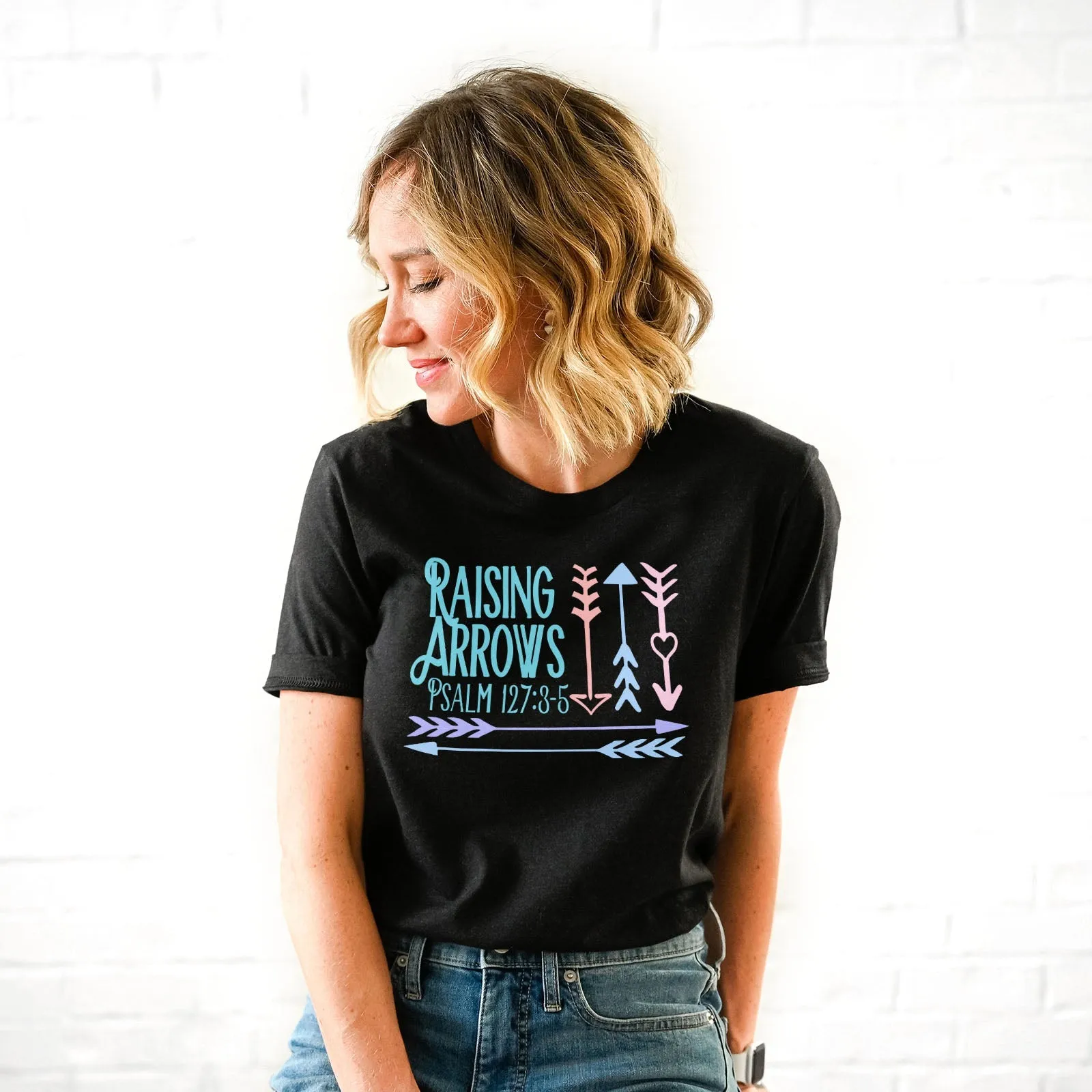 Raising Arrows Tee Shirts For Women - Christian Shirts for Women - Religious Tee Shirts