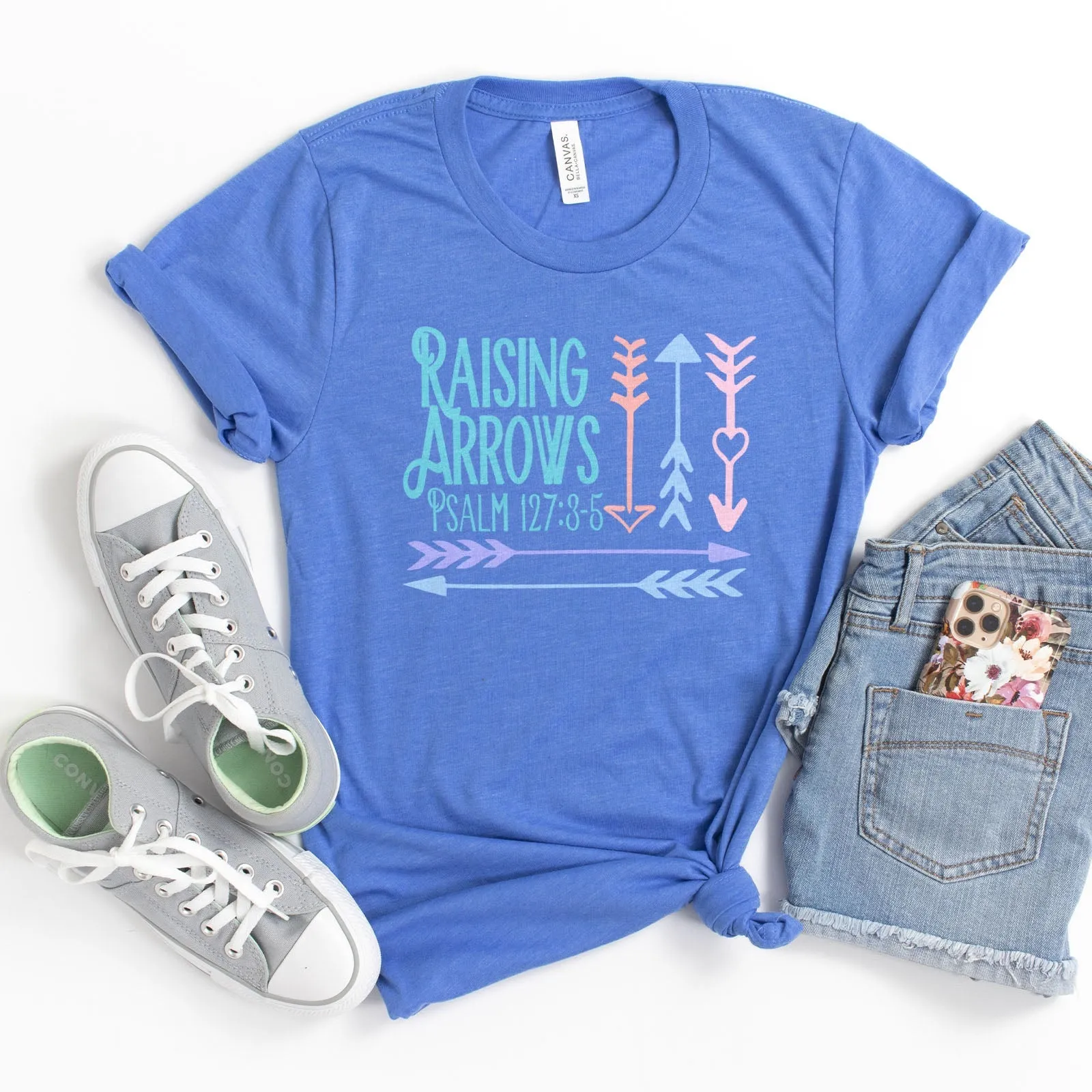 Raising Arrows Tee Shirts For Women - Christian Shirts for Women - Religious Tee Shirts