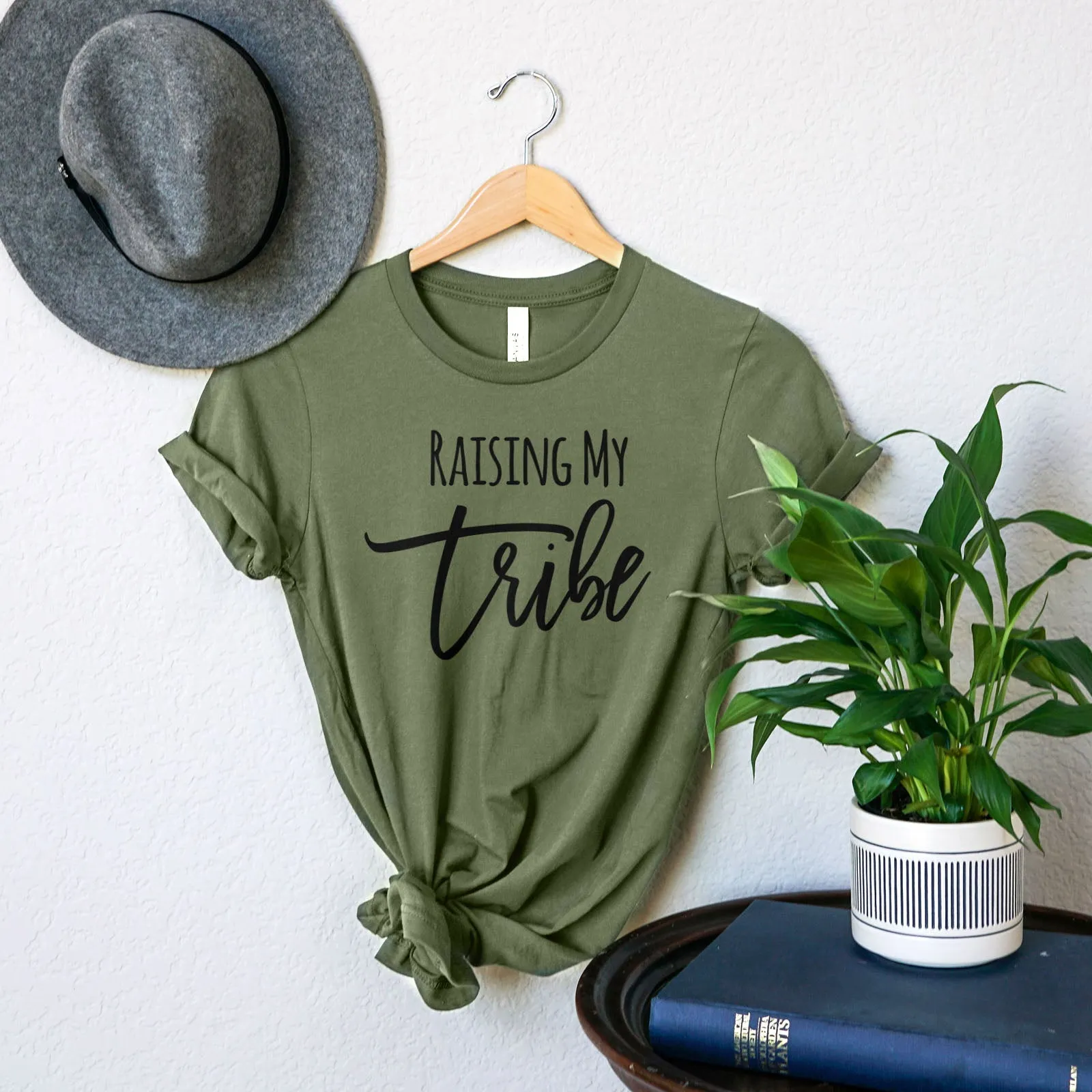 Raising My Tribe Tee Shirts For Women - Christian Shirts for Women - Religious Tee Shirts