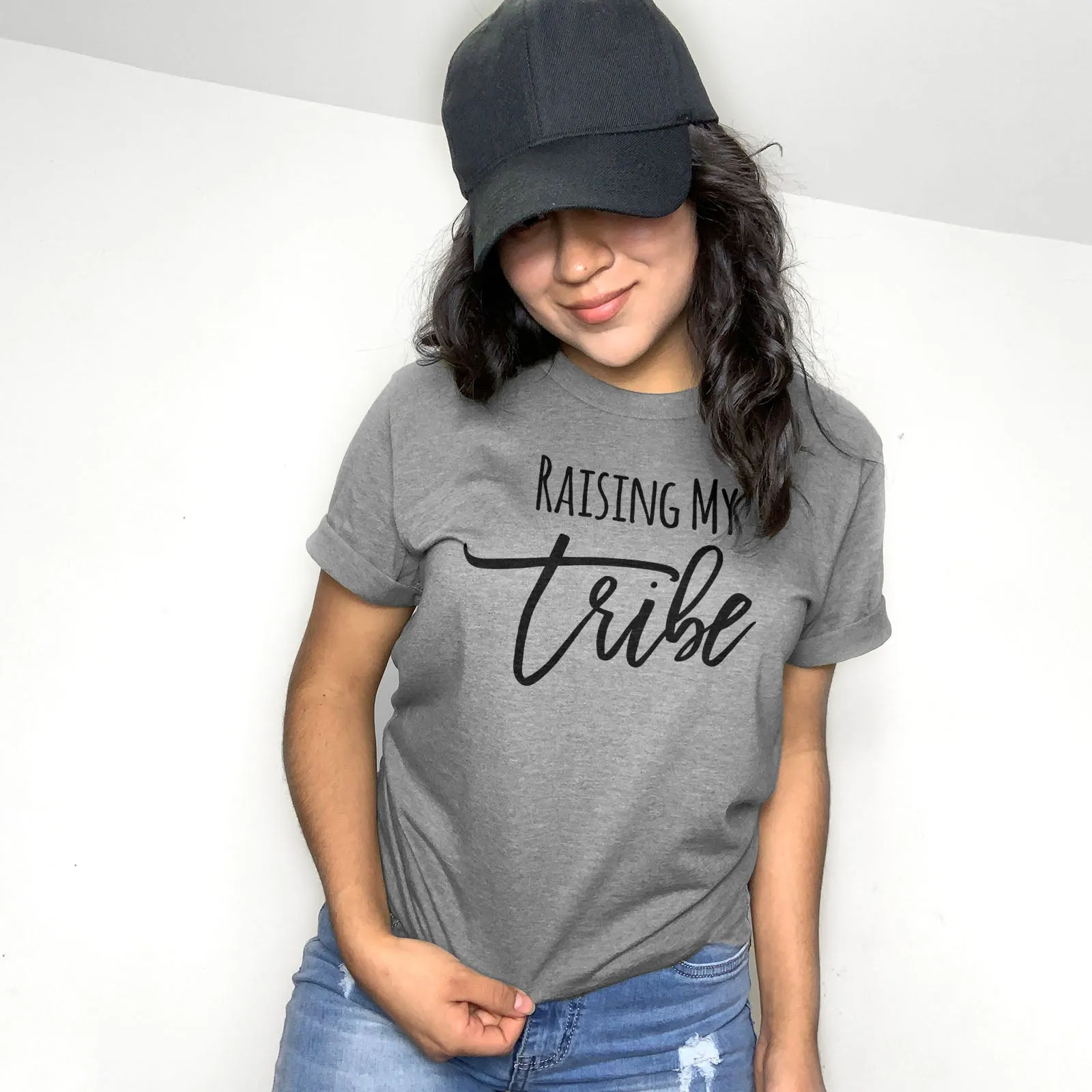 Raising My Tribe Tee Shirts For Women - Christian Shirts for Women - Religious Tee Shirts