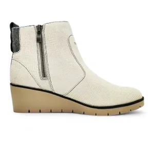 Revere Amarillo Bootie (Women) - Oyster Lizard