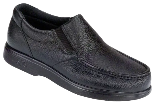 Side Gore BLACK SAS |SAS MEN Side Gore Slip On Loafer Made in USA Brandy's Shoes