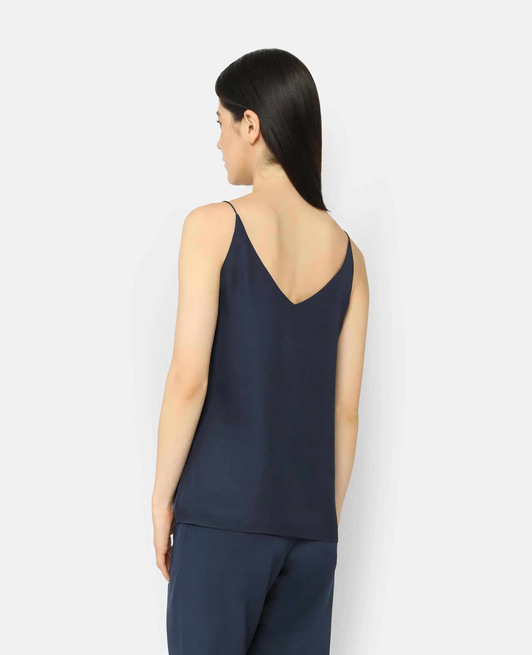 Silk Signature V-neck Camisole