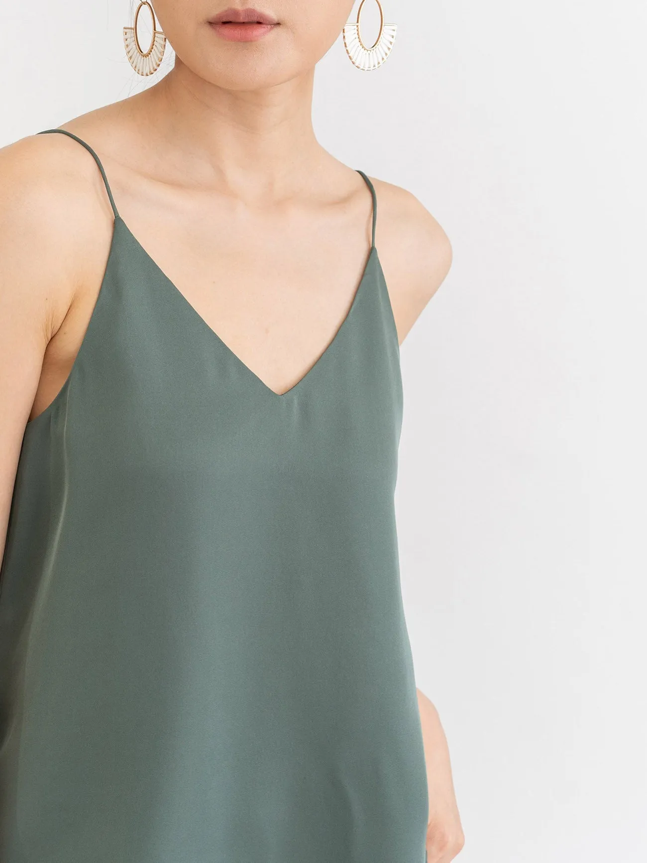 Silk V-Neck Camisole