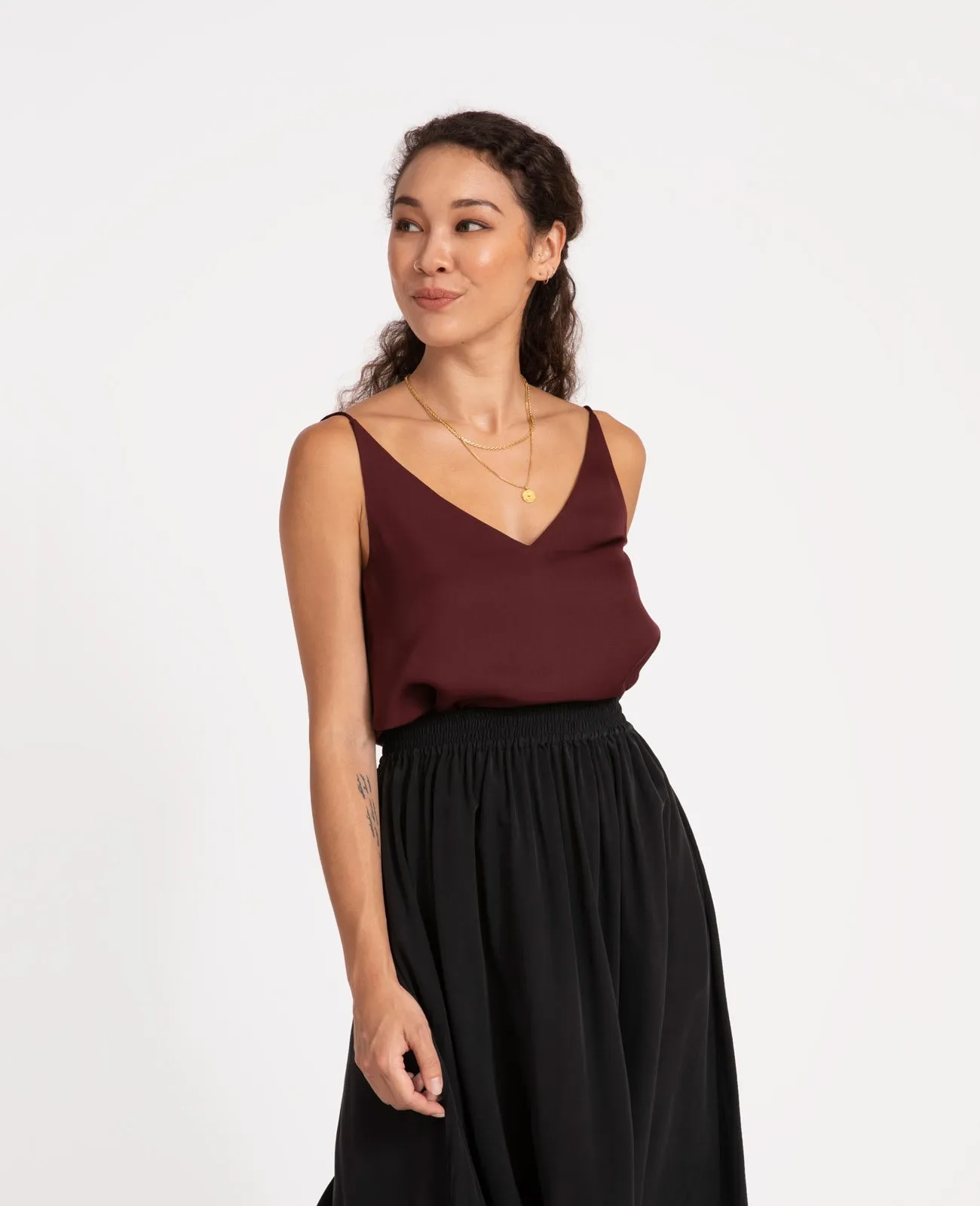 Silk V-Neck Camisole