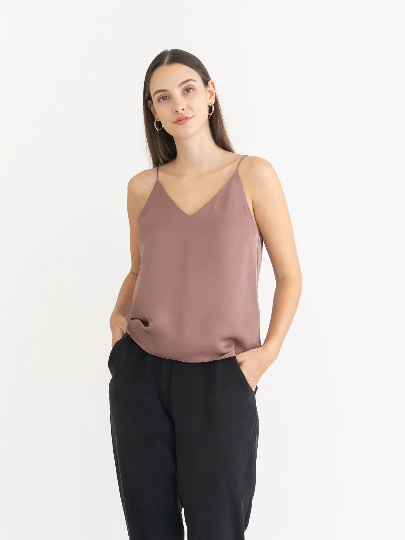 Silk V-Neck Camisole