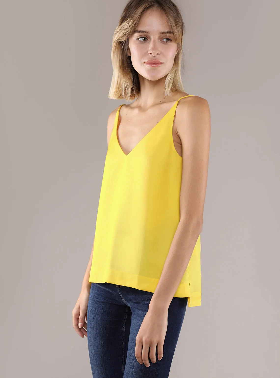 Silk V-Neck Camisole