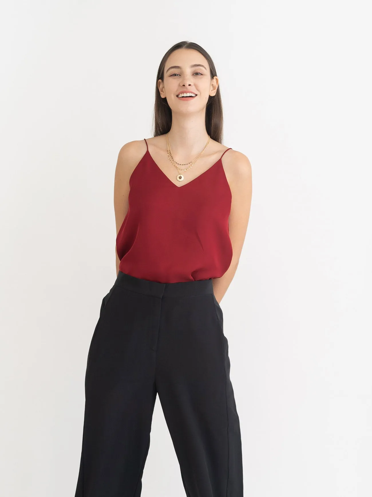 Silk V-Neck Camisole