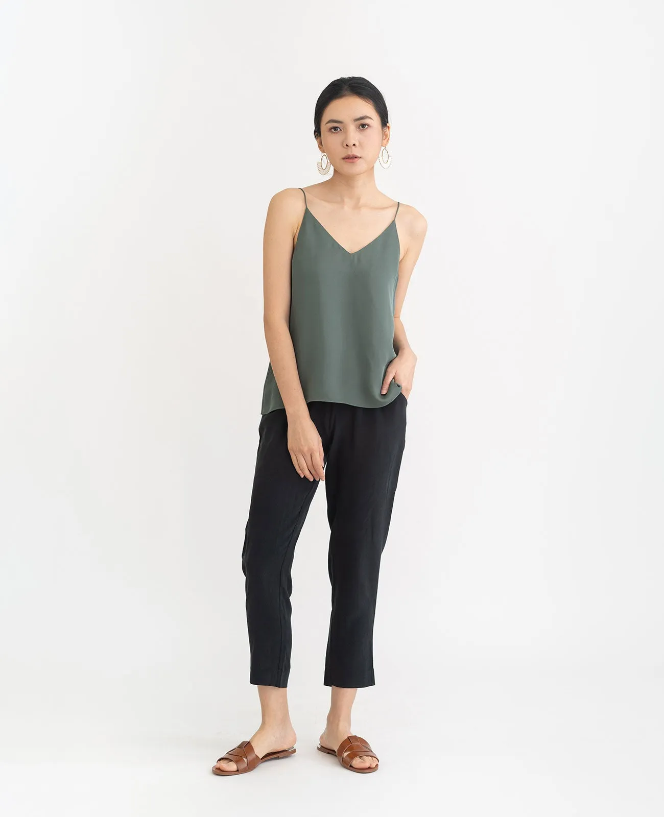 Silk V-Neck Camisole