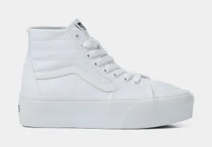 SK8 Hi Tapered Stackform Womens Skate Shoes (White)