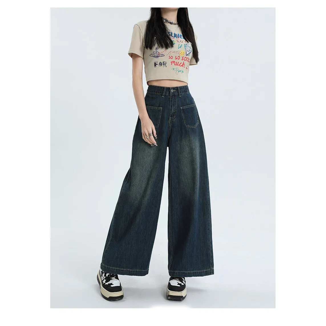 Slimming Versatile Chic High-Waisted Flare Leg Jeans