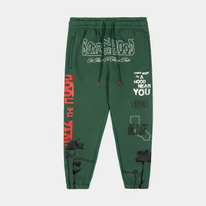 SP x Boyz N The Hood Near You Joggers Mens Pants (Green)