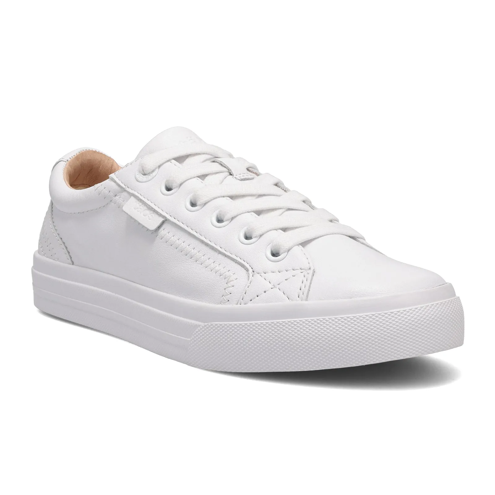 Taos Plim Soul Lux Sneaker (Women) - White Leather