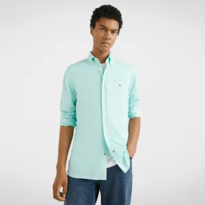 TH Men Shirt Slim Fit - Light Green