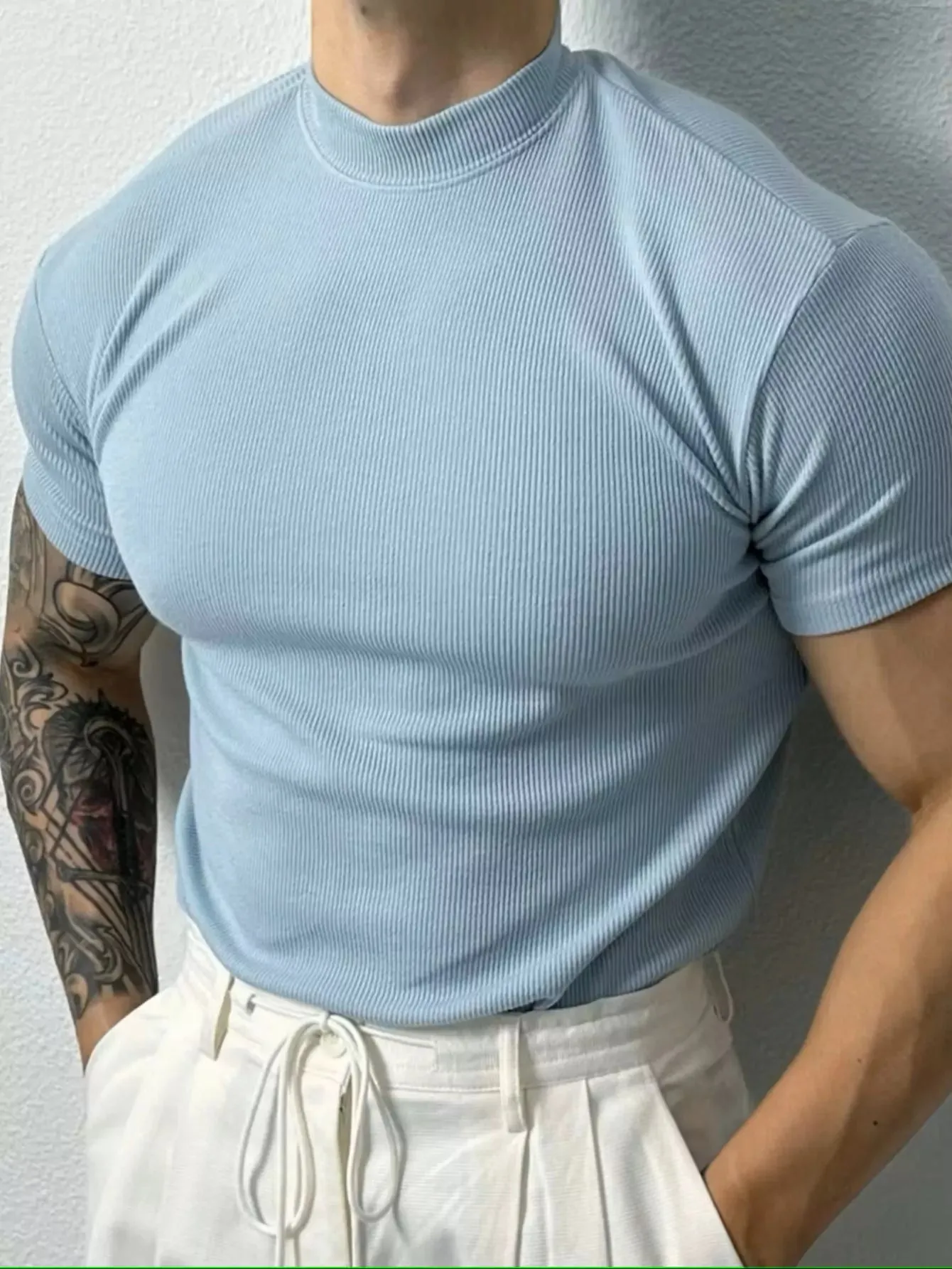 The Modern Mock Neck T-Shirt