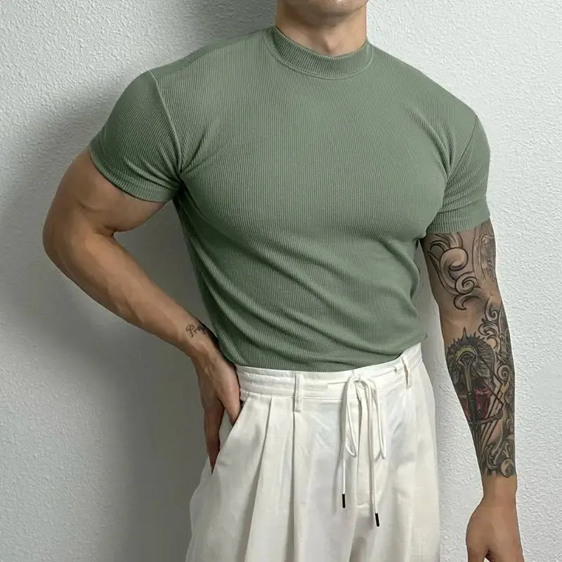 The Modern Mock Neck T-Shirt