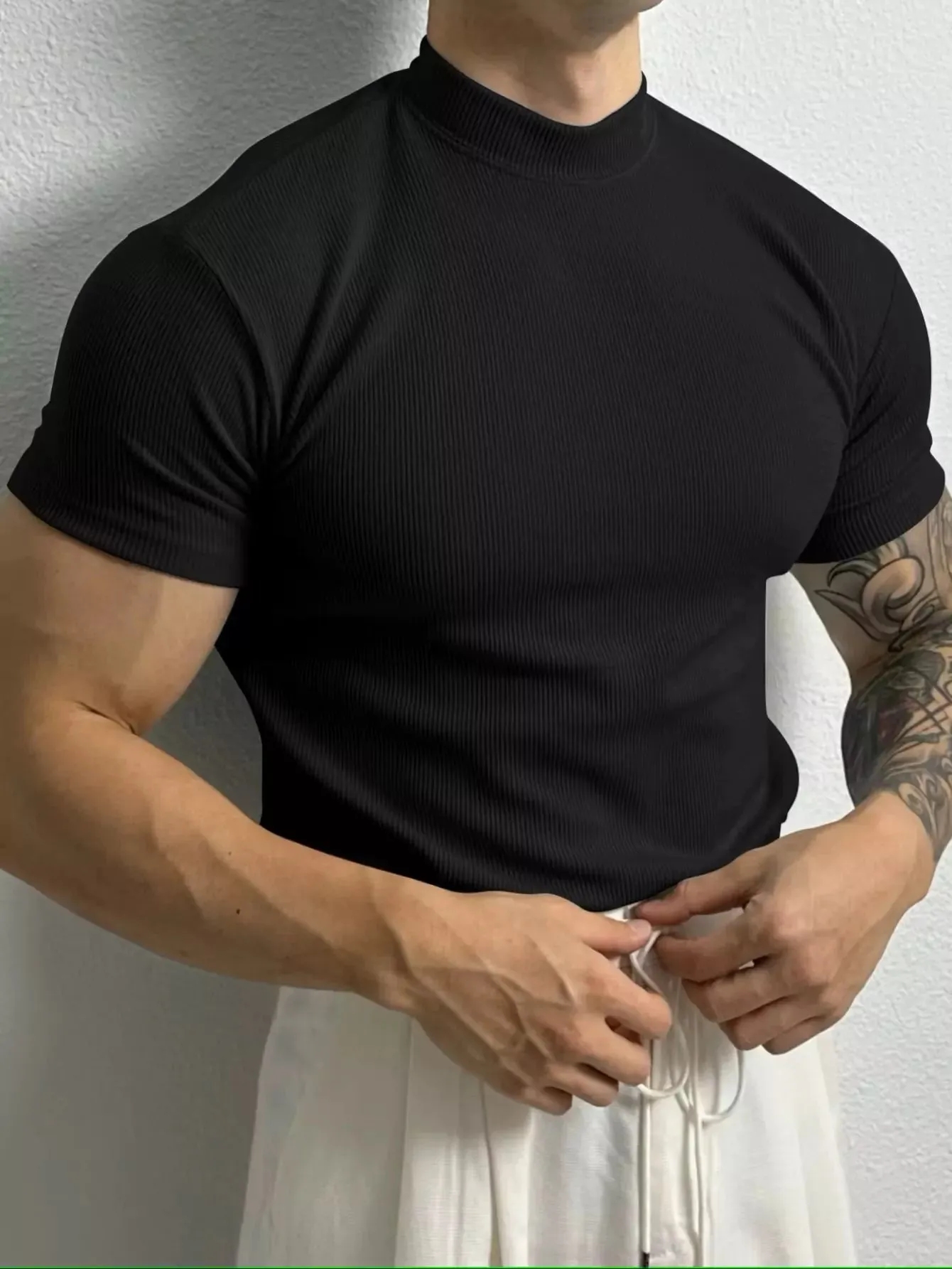 The Modern Mock Neck T-Shirt