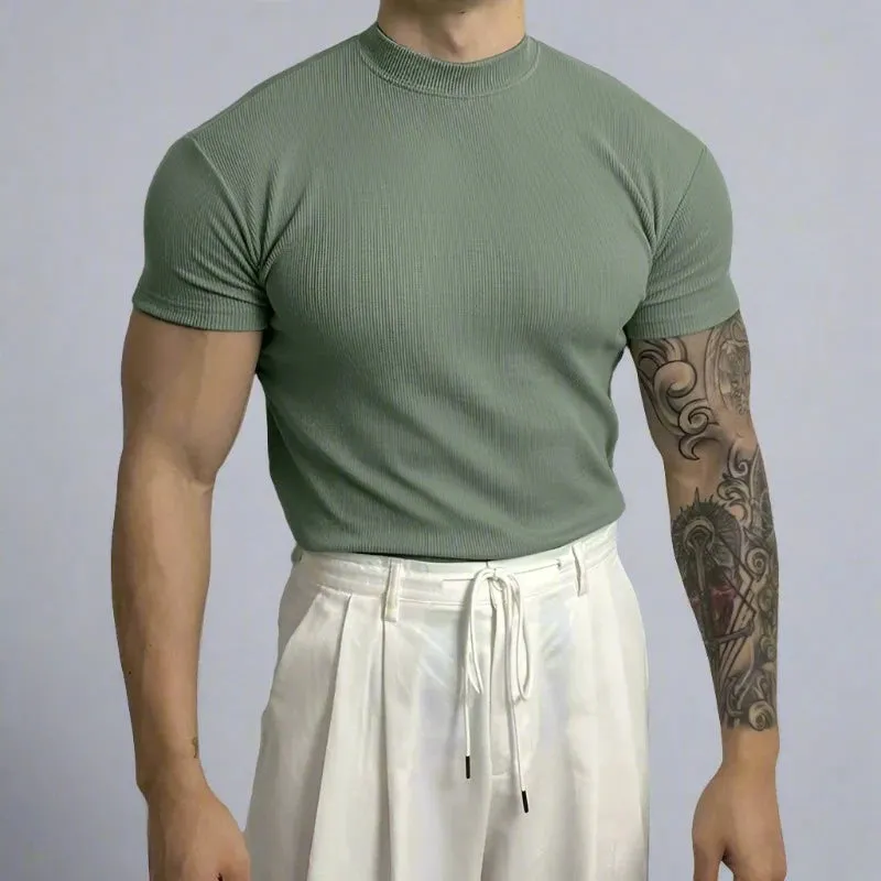 The Modern Mock Neck T-Shirt