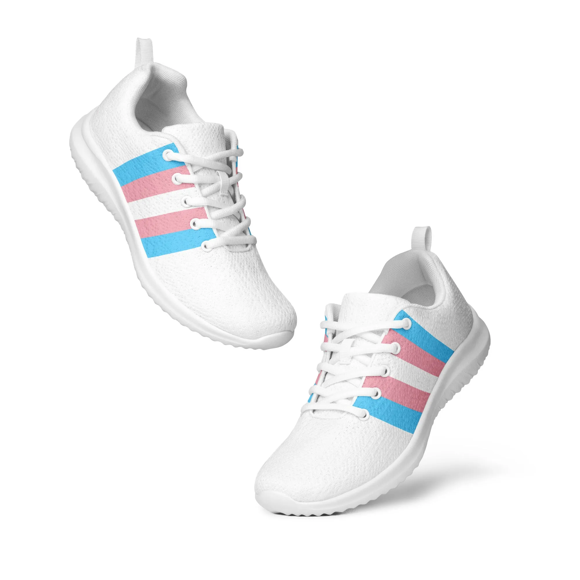 Transgender Trans Pride Flag Women’s Athletic Shoes