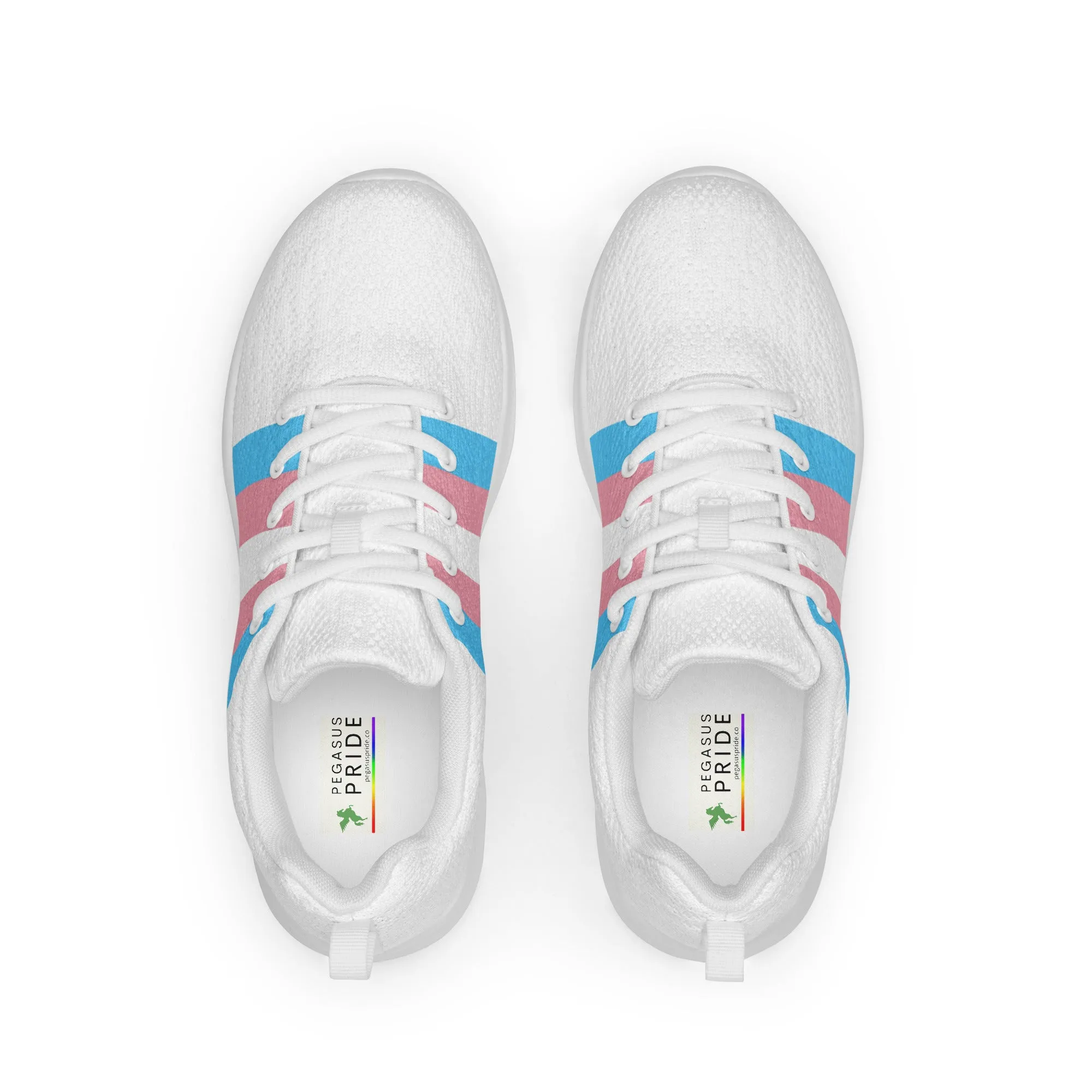 Transgender Trans Pride Flag Women’s Athletic Shoes