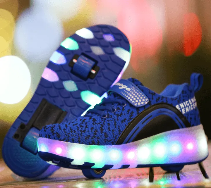 Ultra-light Luminous And Rechargeable Roller Skates