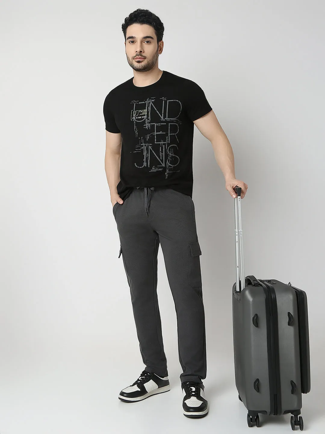 Underjeans by Spykar Men Premium CARGO PANT