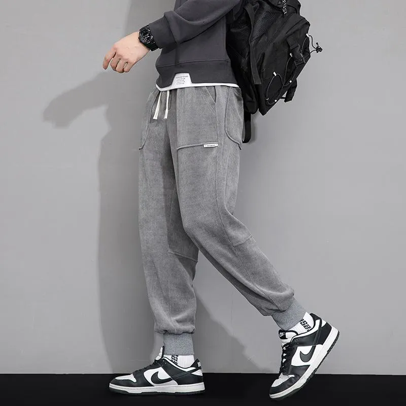 Versatile Trendy Casual Tapered Simplicity Sweatpant