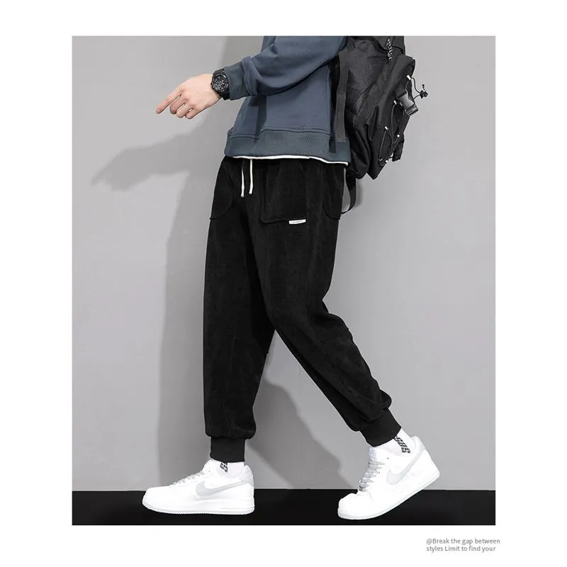 Versatile Trendy Casual Tapered Simplicity Sweatpant