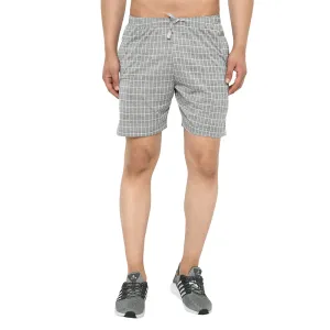 Vimal Jonney Grey Shorts For Men's