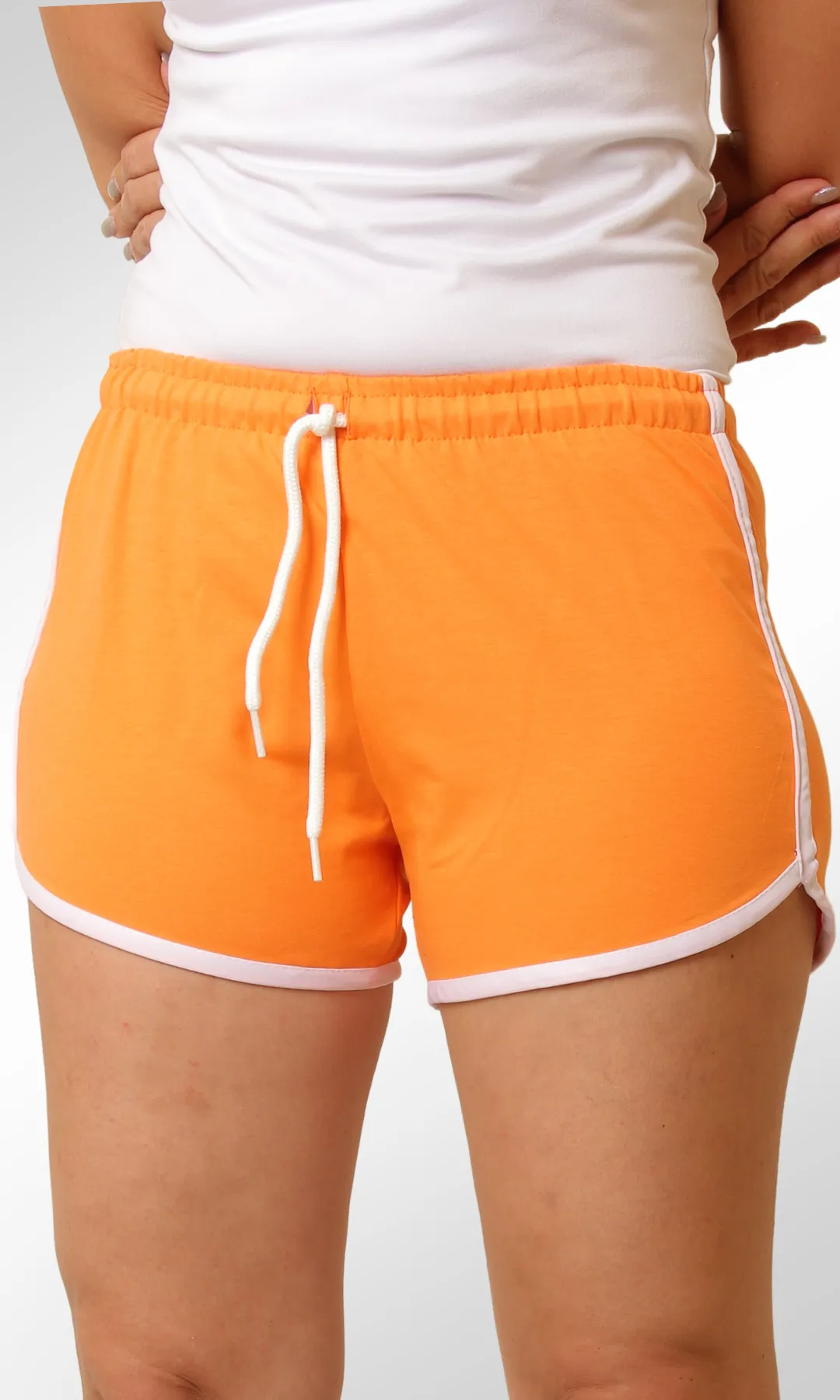 Women Cotton Hot Short (Orange)