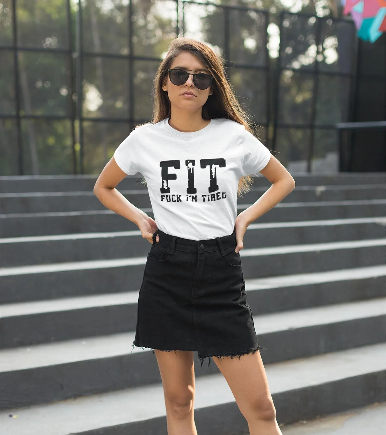 Women's FIT T-Shirts (white)