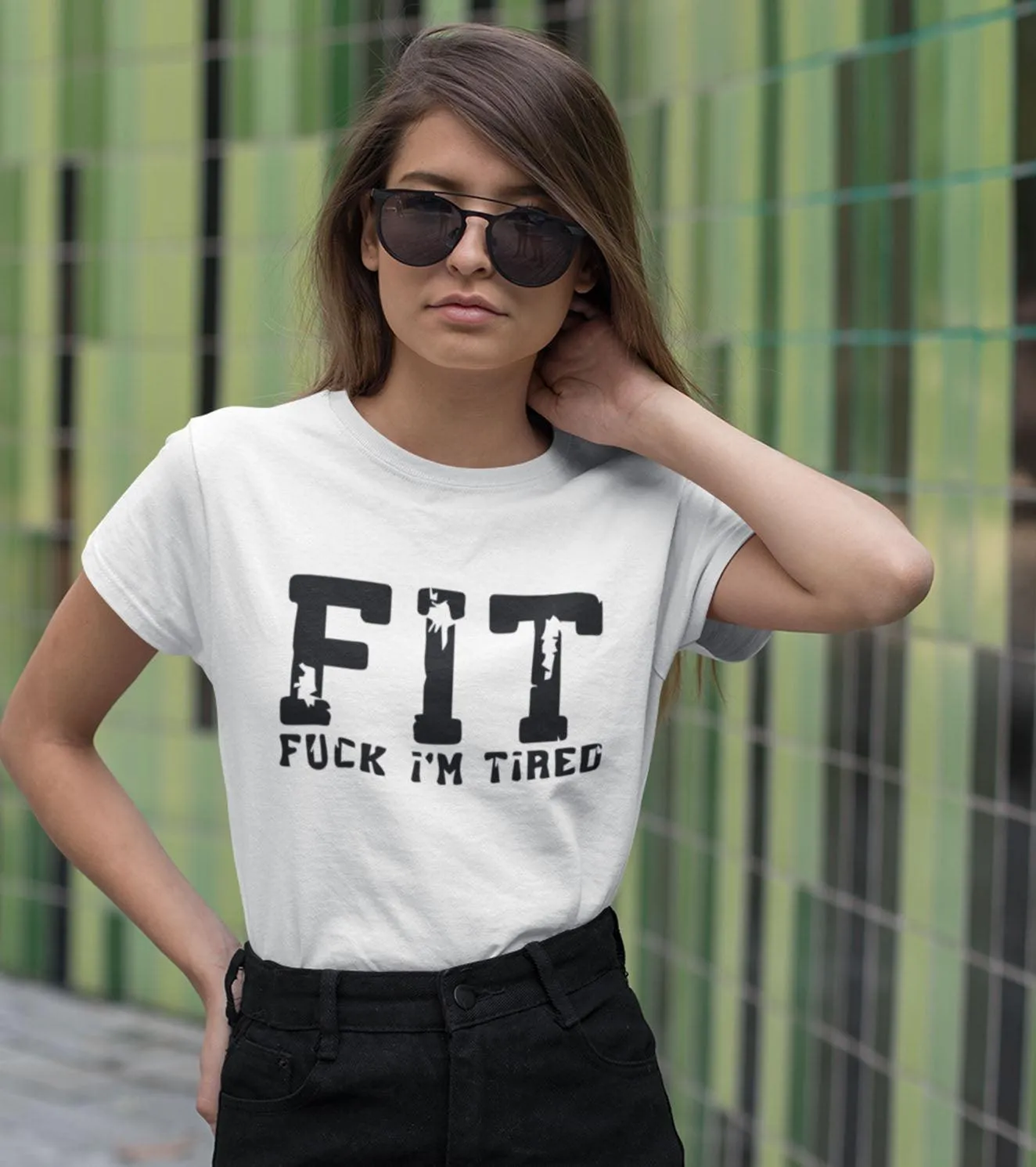 Women's FIT T-Shirts (white)