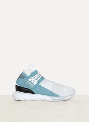 Y-3 Crystal White Vapour Steel Qasa High Sneaker